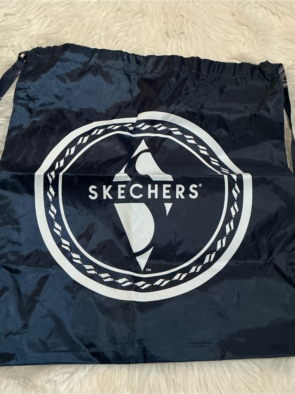 Skechers Drawstring Navy Blue Bag